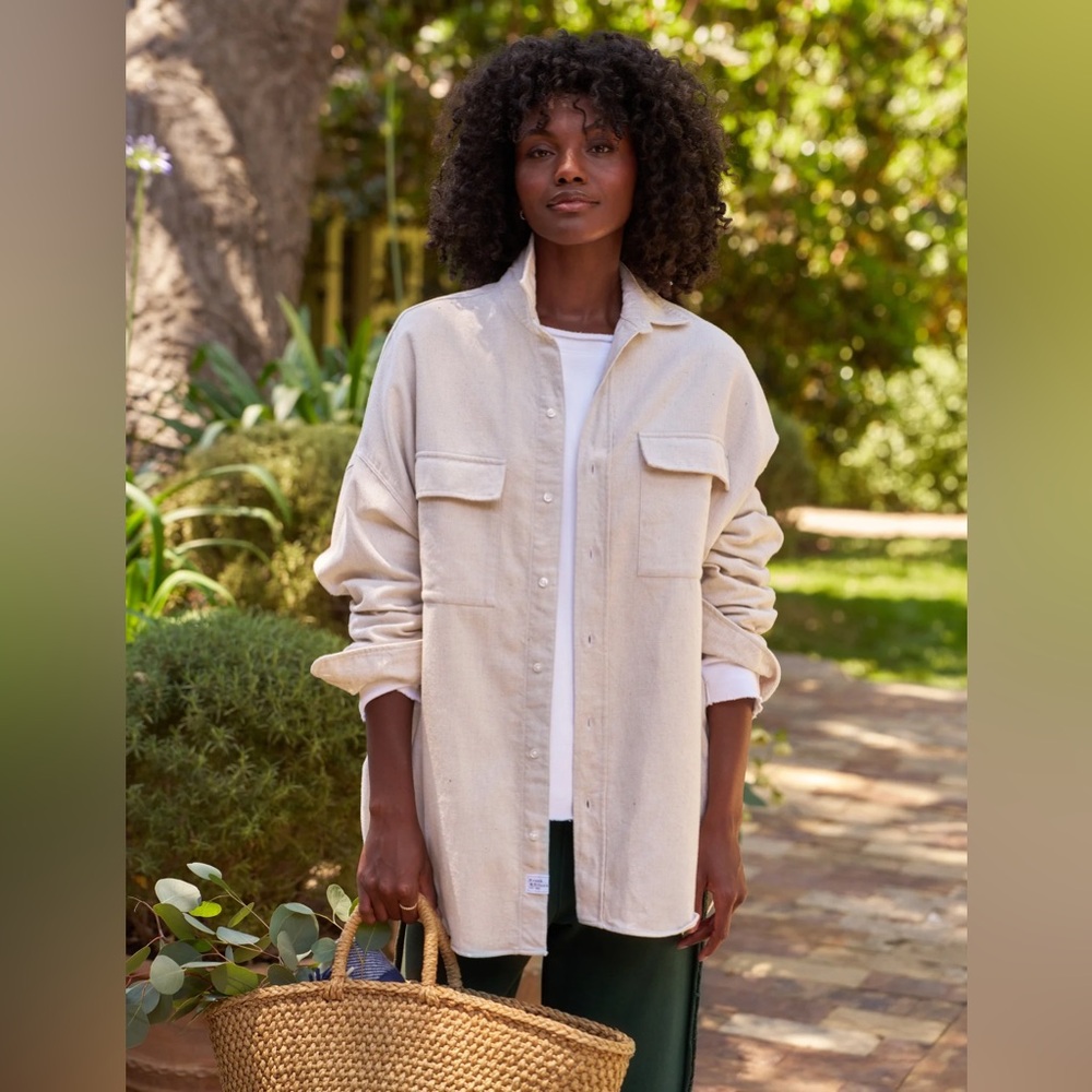 NWT Frank& Eileen McLoghlin Shirt Jacket - Picture 3 of 11